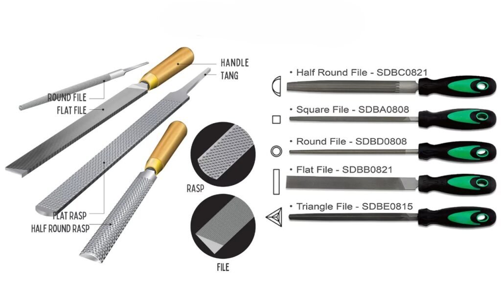 যন্ত্রাংশে রূপ দেওয়ার জন্য ব্যবহৃত ফাইল