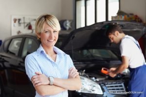 The Car Mechanician Behind Work