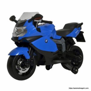 Kids Ride On Electric Motor Bike BMW Blue EMB02 001 মোটর বাইক এর এনাটমি