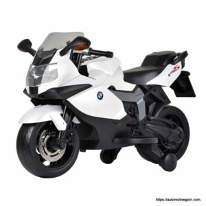 Kids Ride On Electric Motor Bike BMW White EMB03 001 মোটর বাইক এর এনাটমি