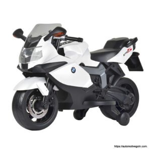 Kids Ride On Electric Motor Bike BMW White EMB03 মোটর বাইক এর এনাটমি